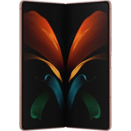 Smartphone Samsung Galaxy Z Fold2 Dual Sim 5G 7.6 inch Octa Core 12GB 256GB 4500mAh Mystic Bronze