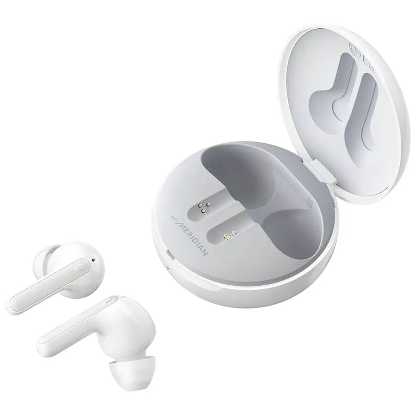 Casti Audio bluetooth In-Ear LG TONE Free FN7, True Wireless, bluetooth, UV Nano, Autonomie 21 ore, Alb