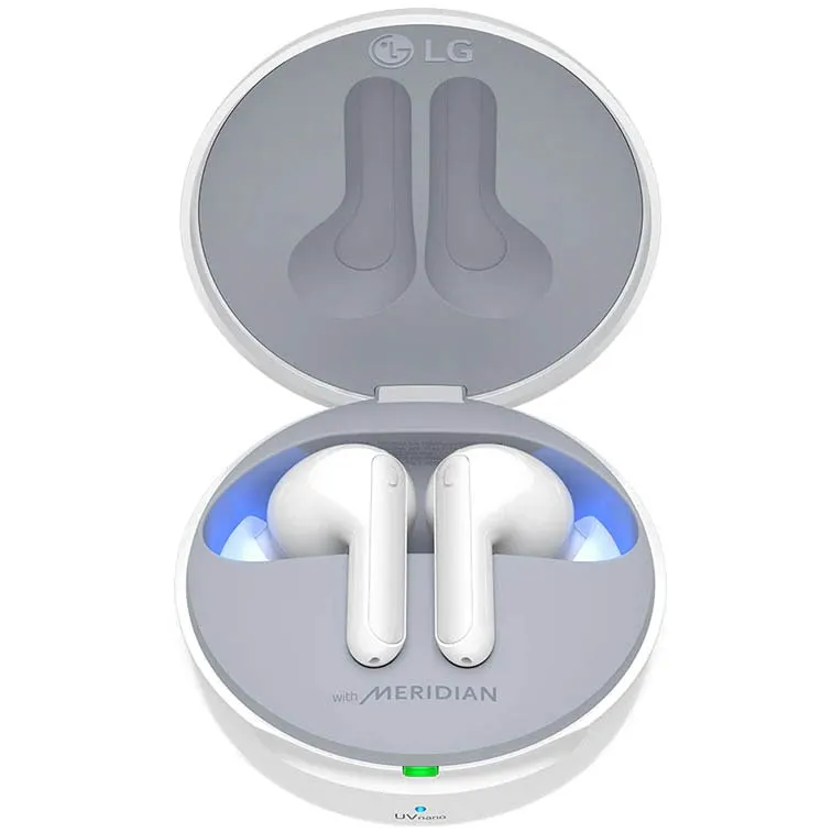 Casti Audio bluetooth In-Ear LG TONE Free FN7, True Wireless, bluetooth, UV Nano, Autonomie 21 ore, Alb