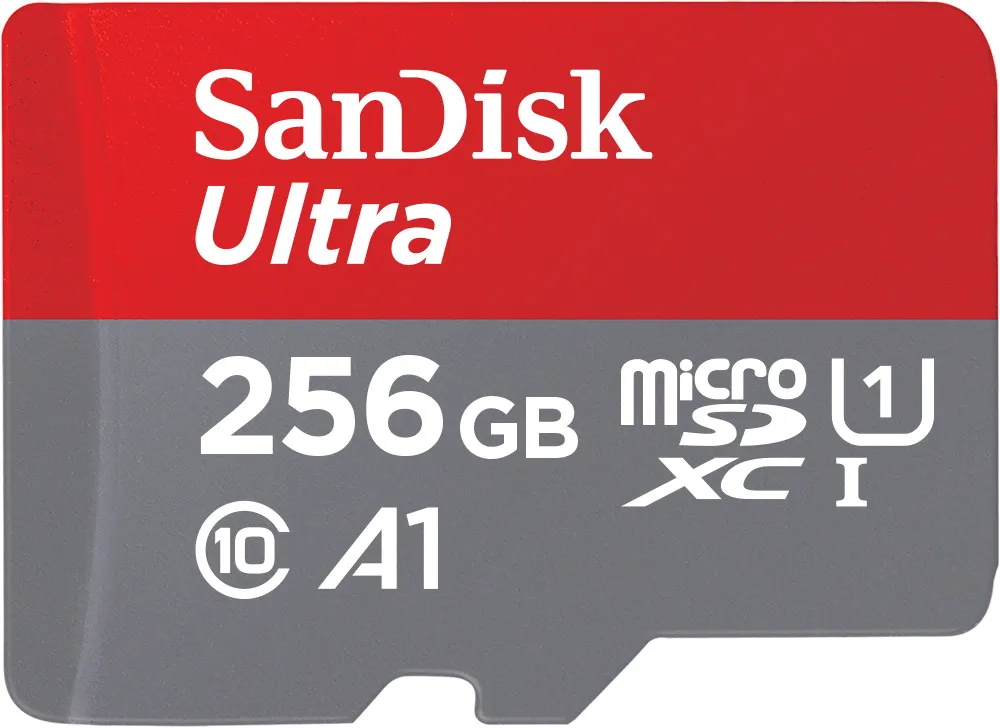 Card memorie Sandisk Ultra MicroSDXC 256GB, Clasa 10 + Adaptor SD
