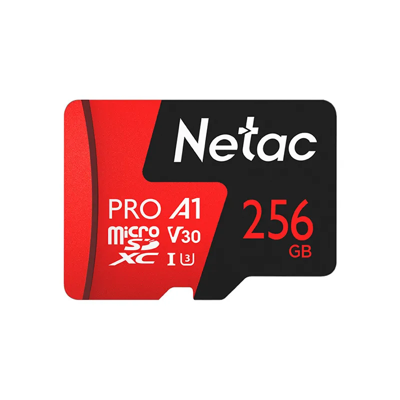 Card de memorie Netac, 256GB, microSDXC + Adaptor SD