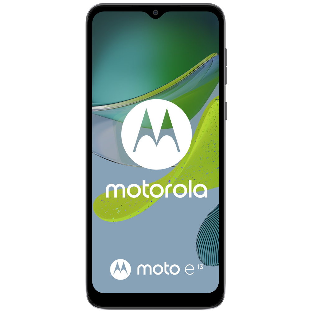 Smartphone Motorola Moto E13, 64 GB, 2 GB RAM, Dual Sim, 4G, Negru