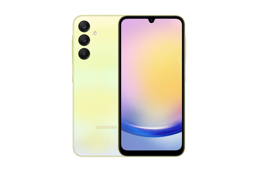 Smartphone Samsung Galaxy A25, 128 GB, 6 GB, Dual SIM, 5G, Yellow
