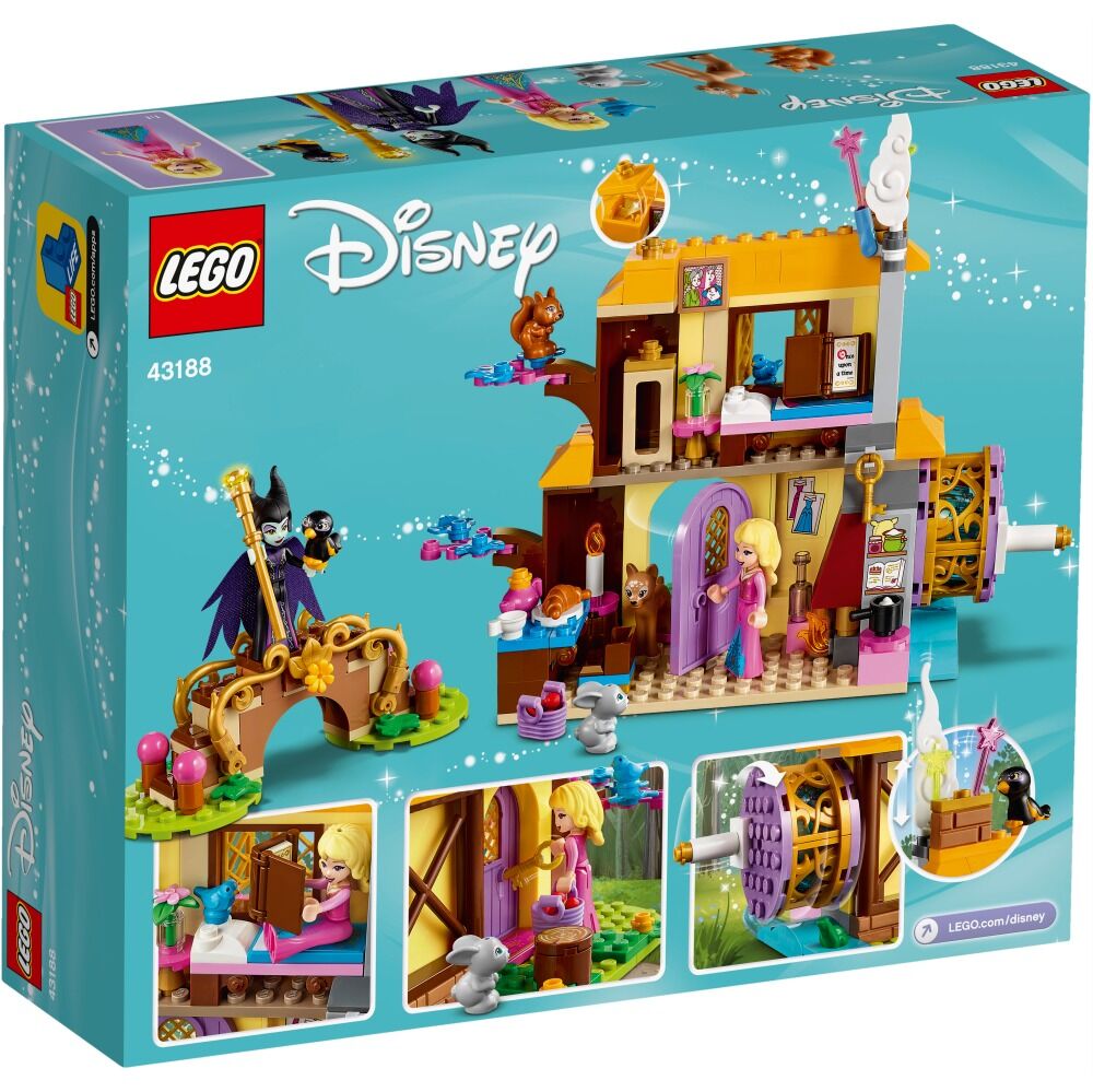 LEGO Disney Casuta din padure a Aurorei 43188