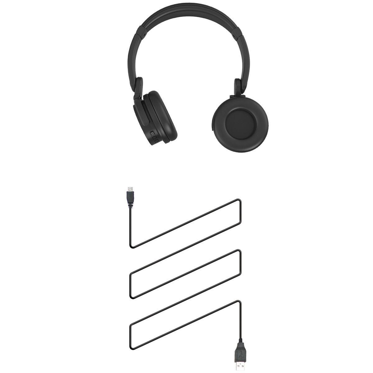 Casti audio PSH233-18L Poss, Bluetooth, Microfon, 32Ohm, Negru