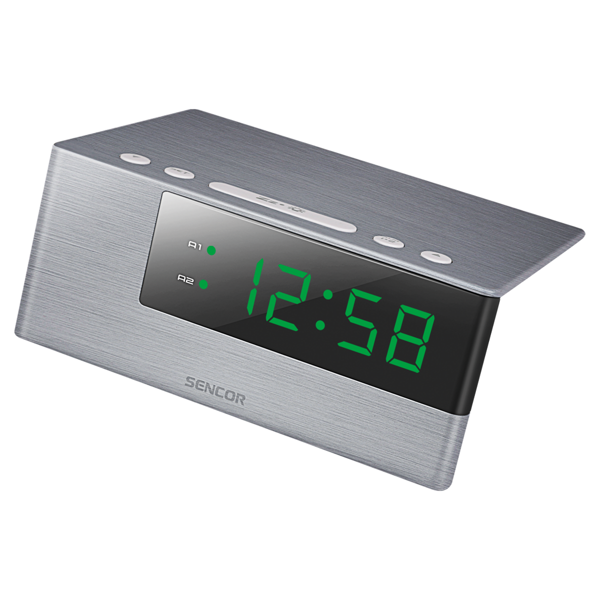 Ceas digital cu alarma SDC 4600 GR Sencor, LED 0.6