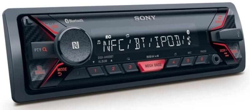 Player auto BHT DSXA410 Sony, 4 x 55 W, Bluetooth