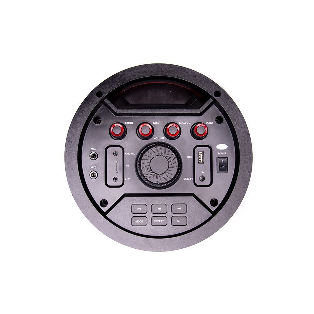 Boxa portabila E-Boda Party 200, Bluetooth, Microfon, Telecomanda, Negru