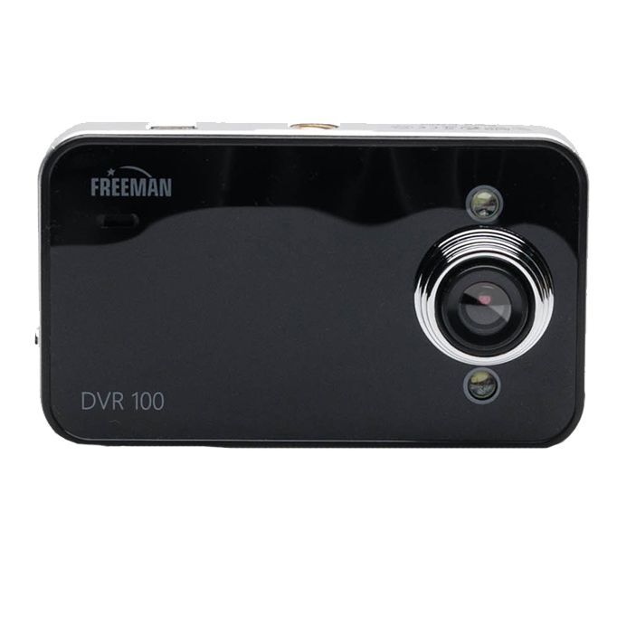 Camera auto DVR 100 Freeman, HD, Negru