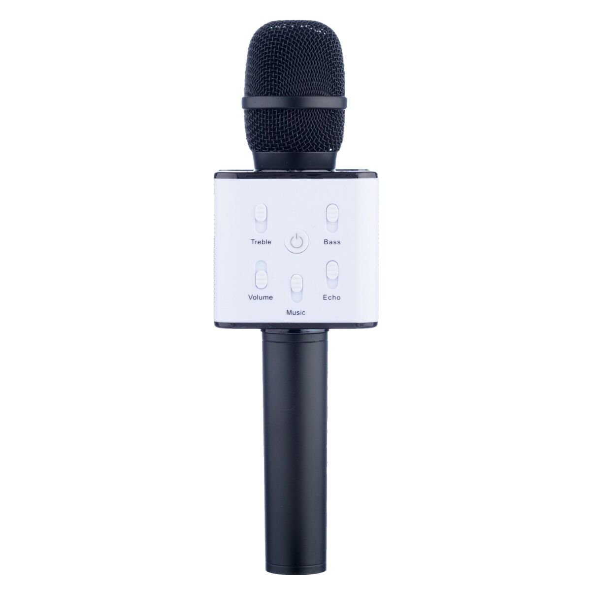 Microfon Karaoke Wireless cu Bluetooth Soundvox Q7 cu Boxa inclusa, Negru