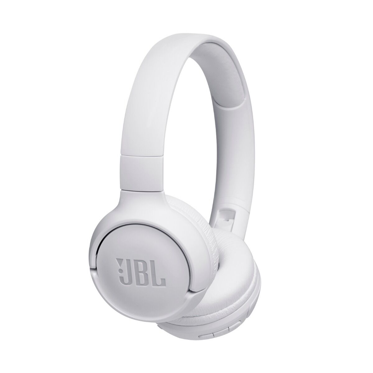 Casti On-ear Bluetooth JBL Tune 500BT, Alb, Pure bass