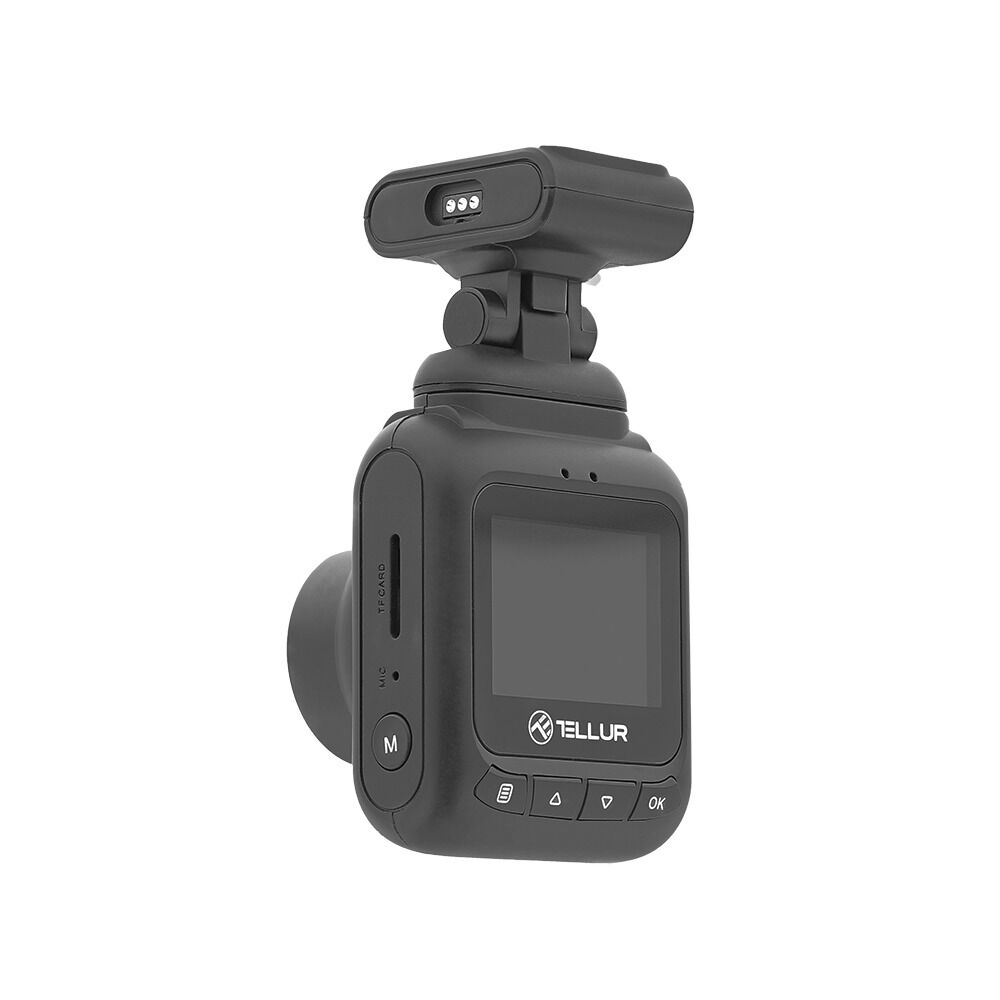 Camera auto Tellur Dash Patrol DC1, FullHD 1080P, Negru