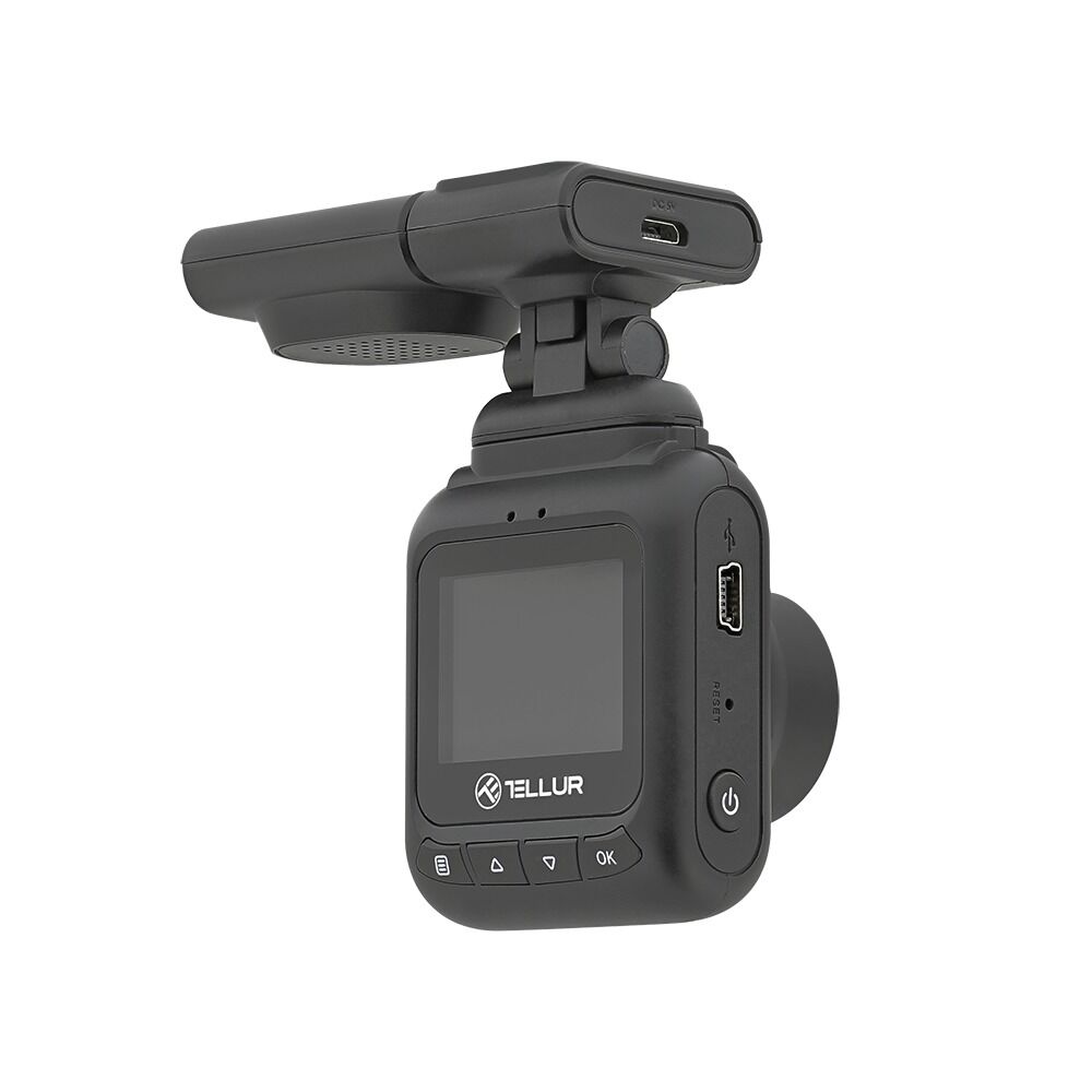 Camera auto Tellur Dash Patrol DC2 , FullHD, 1080P, GPS, Negru