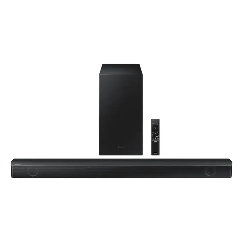 Soundbar Samsung HW-B550/EN, Sunet 2.1, 410W, Wireless Subwoofer, Dolby, Negru