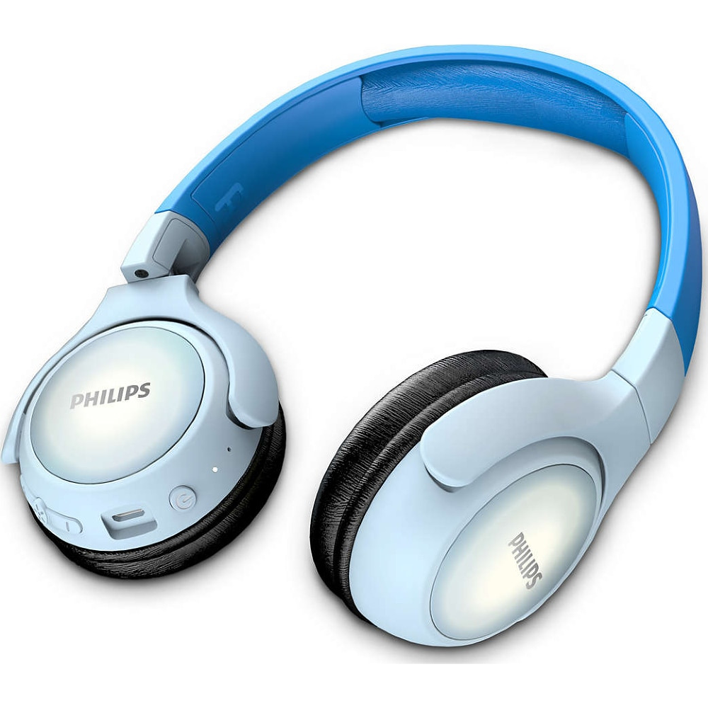 Casti Audio pentru copii  Over-Ear Philips, TAKH402BL/00, bluetooth, Autonomie 20h, Albastru