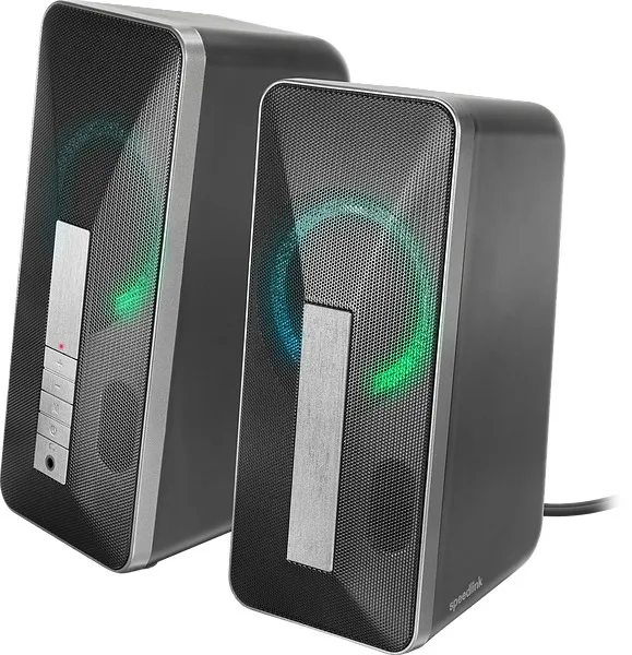 Boxe stereo SpeedLink LAVEL, 2.0, Negru