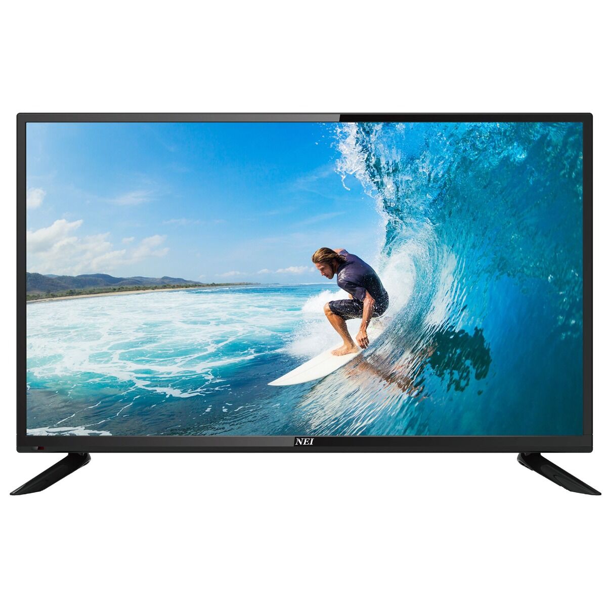 Televizor LED NEI 32NE4000, Clasa F, 80 cm, HD, Plat, Slot CI+, Negru