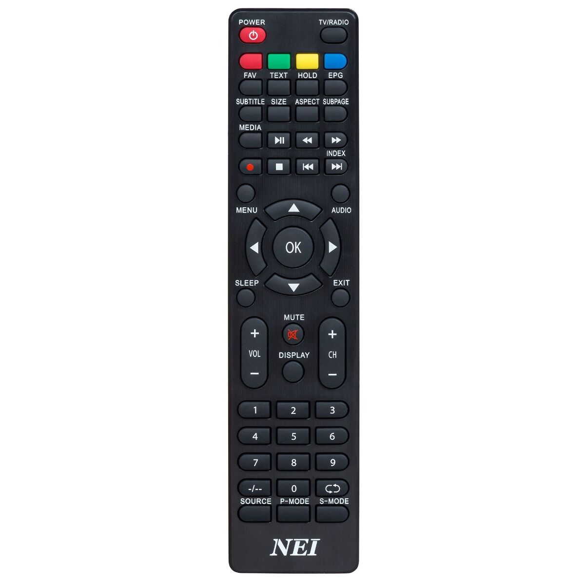 Televizor LED NEI 32NE4000, Clasa F, 80 cm, HD, Plat, Slot CI+, Negru