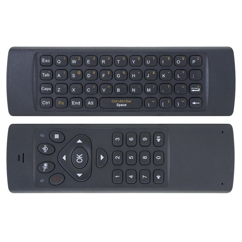 Tastatura AirFun One IR PNI, Air mouse si mini tastatura qwerty pentru computer, mini PC si media player. Functie de invatare a telecomenzilor cu IR