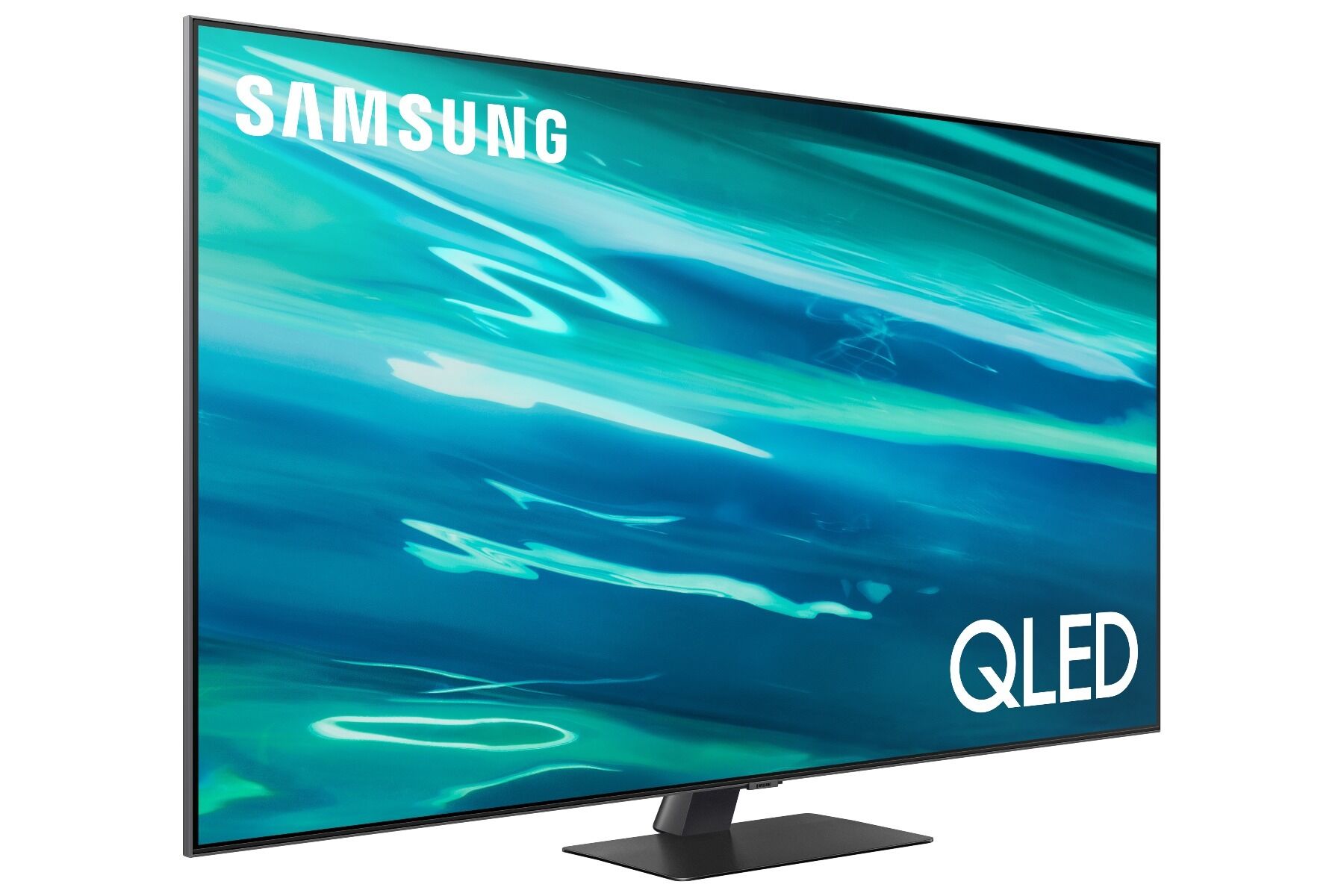 Televizor Smart QLED Samsung 55Q80A, 138 cm, 4K Ultra HD, Clasa G