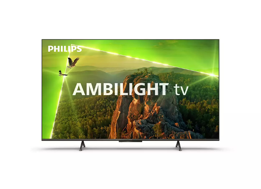 Televizor LED Smart Ambilight Philips 50PUS8118, 126 cm, Ultra HD 4K, Negru
