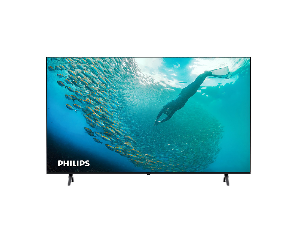 Televizor LED Smart Philips 65PUS7009, 164 cm, 4K Ultra HD, Negru