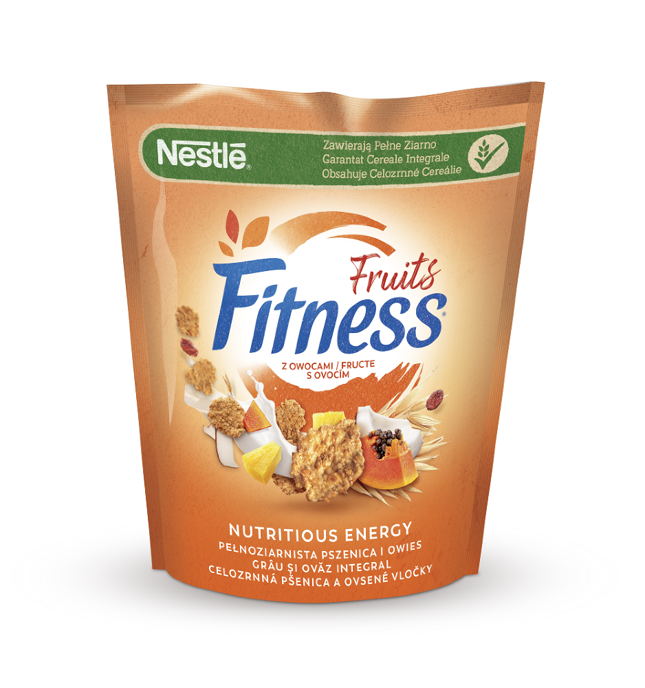 Cereale Nestle Fitness fructe pentru mic dejun, 425g