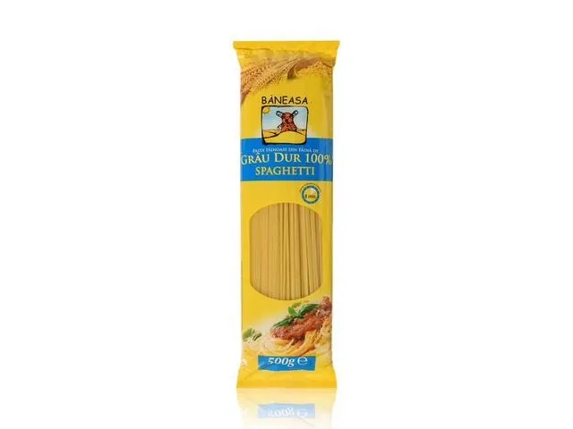Paste  spaghete  grau dur Baneasa 500 g