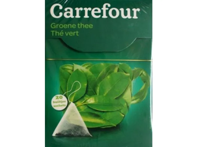 Ceai verde Carrefour piramide 40g