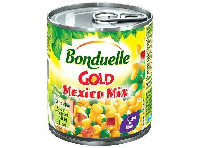 Amestec de legume Bonduelle Gold Mexico Mix 170 g