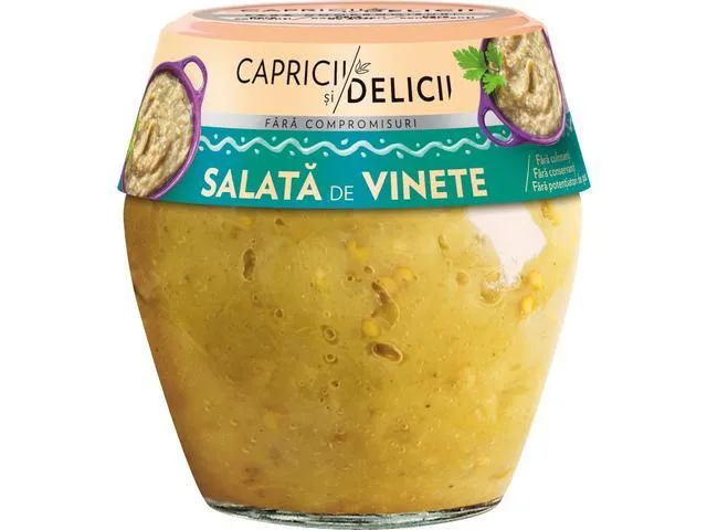 Salata de vinete Capricii si Delicii, 525g