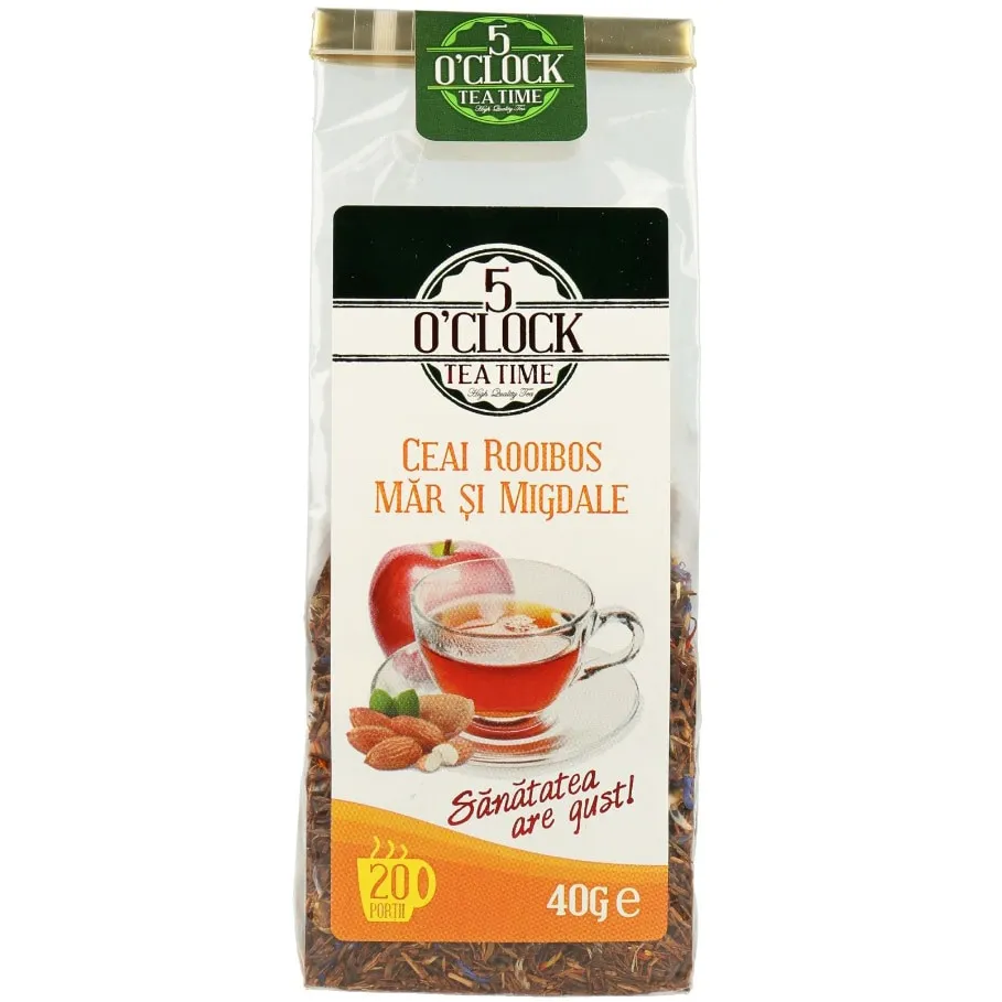 Ceai Rooibos, 5 O'Clock Tea, Mar & Migdale 40 g - Retras ANPC
