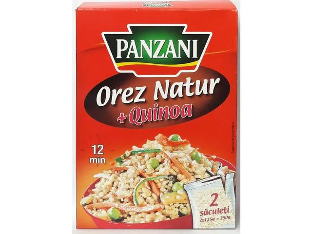Orez natur+quinoa Panzani 250g