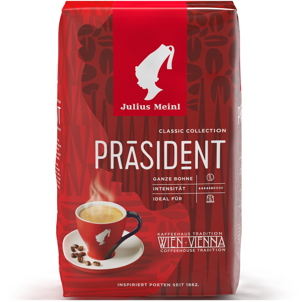 Cafea boabe Julius Meinl Prasident, 500 gr
