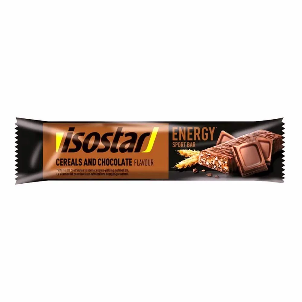 Baton pentru effort Isostar High Energy Bar, ciocolata, 35 g