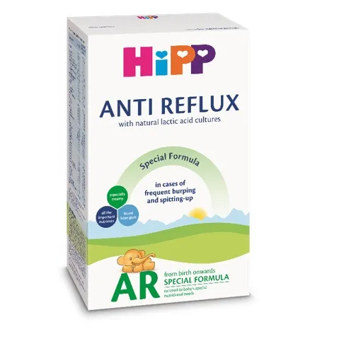 Lapte praf Hipp, formula speciala Anti-Reflux AR, +0 luni, 300g
