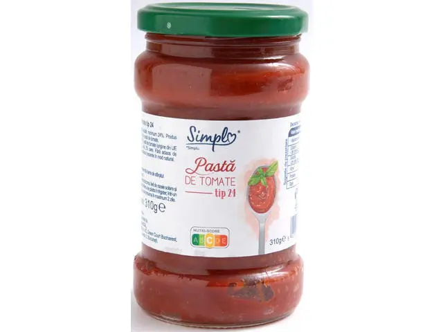 Pasta de tomate 24% Simpl 310g