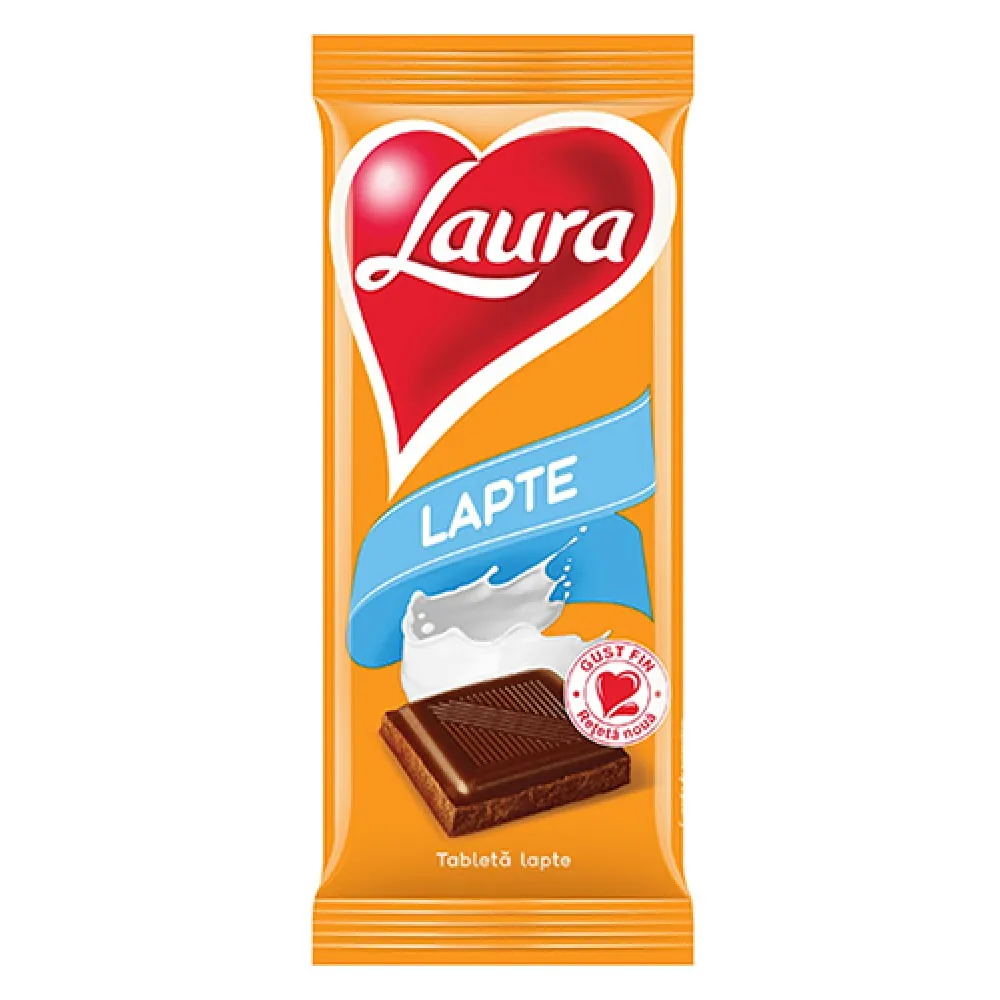Ciocolata cu lapte Laura 80g