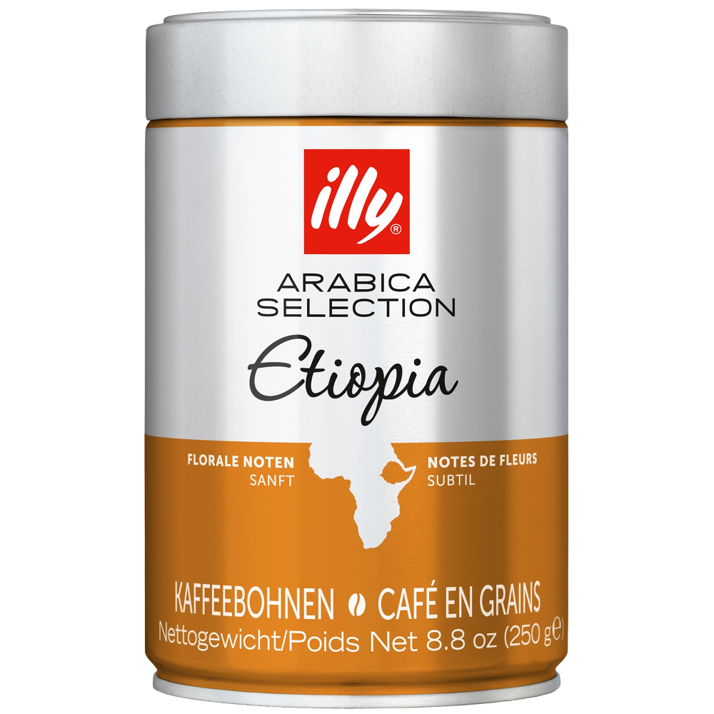 Cafea boabe Illy Arabica Selection Etiopia, 250g