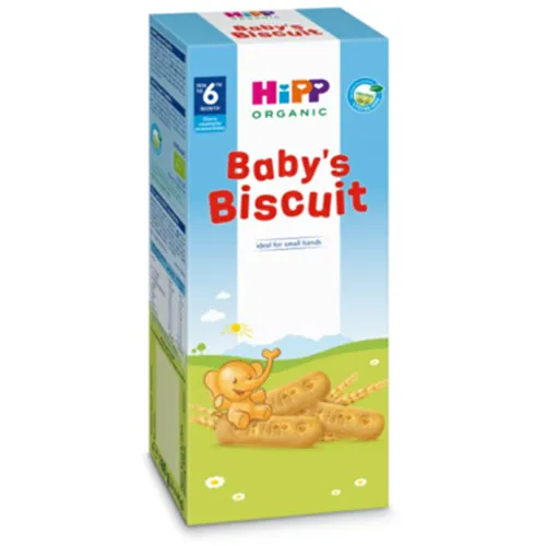 Biscuiti HIPP pentru Sugari, +6 luni, 180g