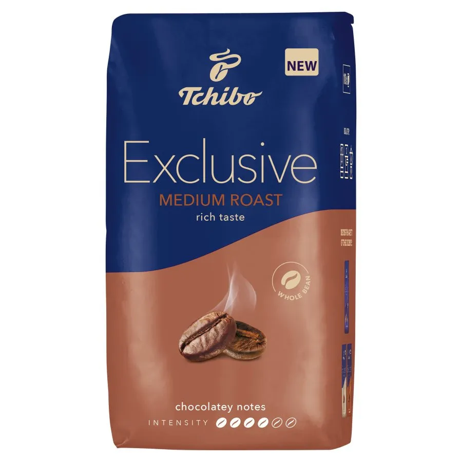 Cafea Boabe Tchibo Exclusive Medium Roast 1kg