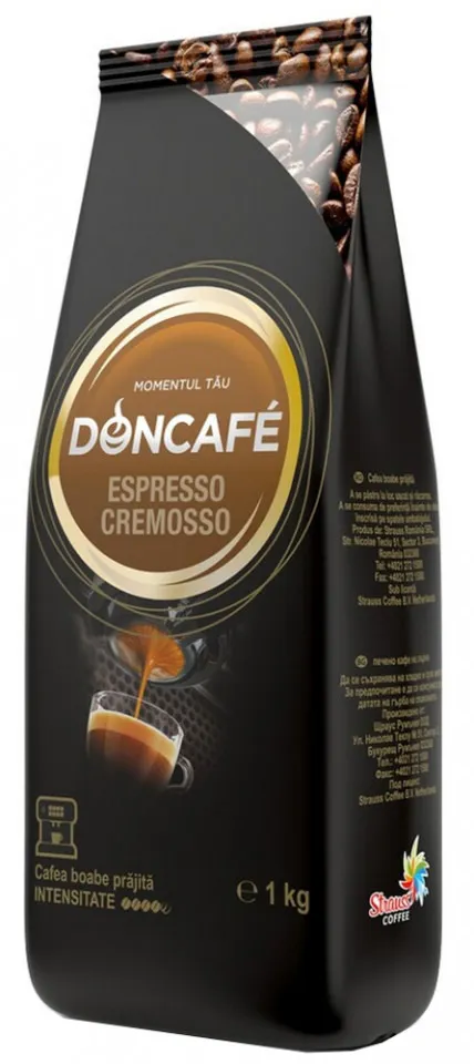 Cafea boabe prajita  Doncafe Espresso Cremosso, 1kg