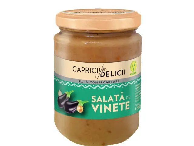 Salata de vinete Capricii si Delicii 300g