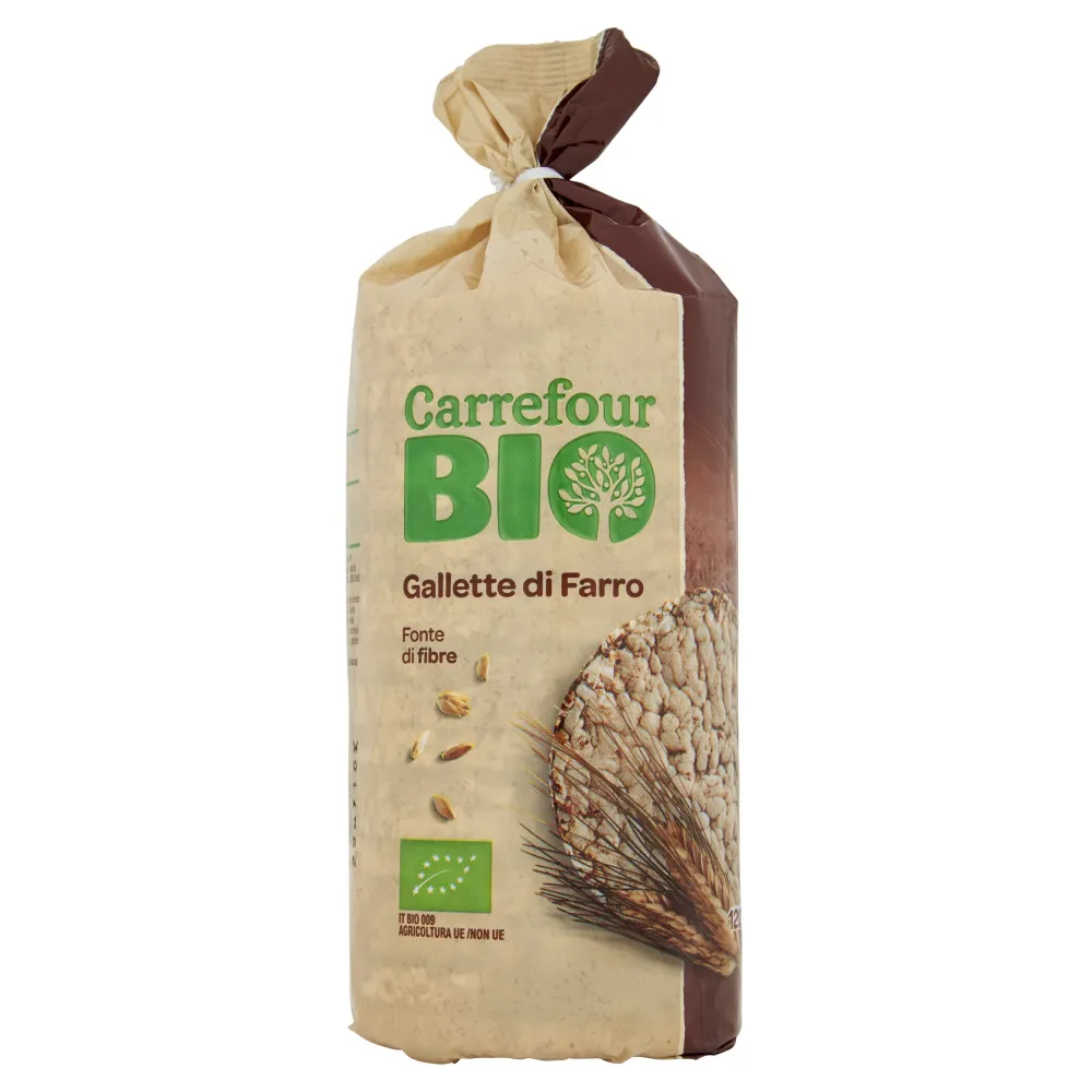 Rondele bio cu grau spelt Carrefour Bio 120 g