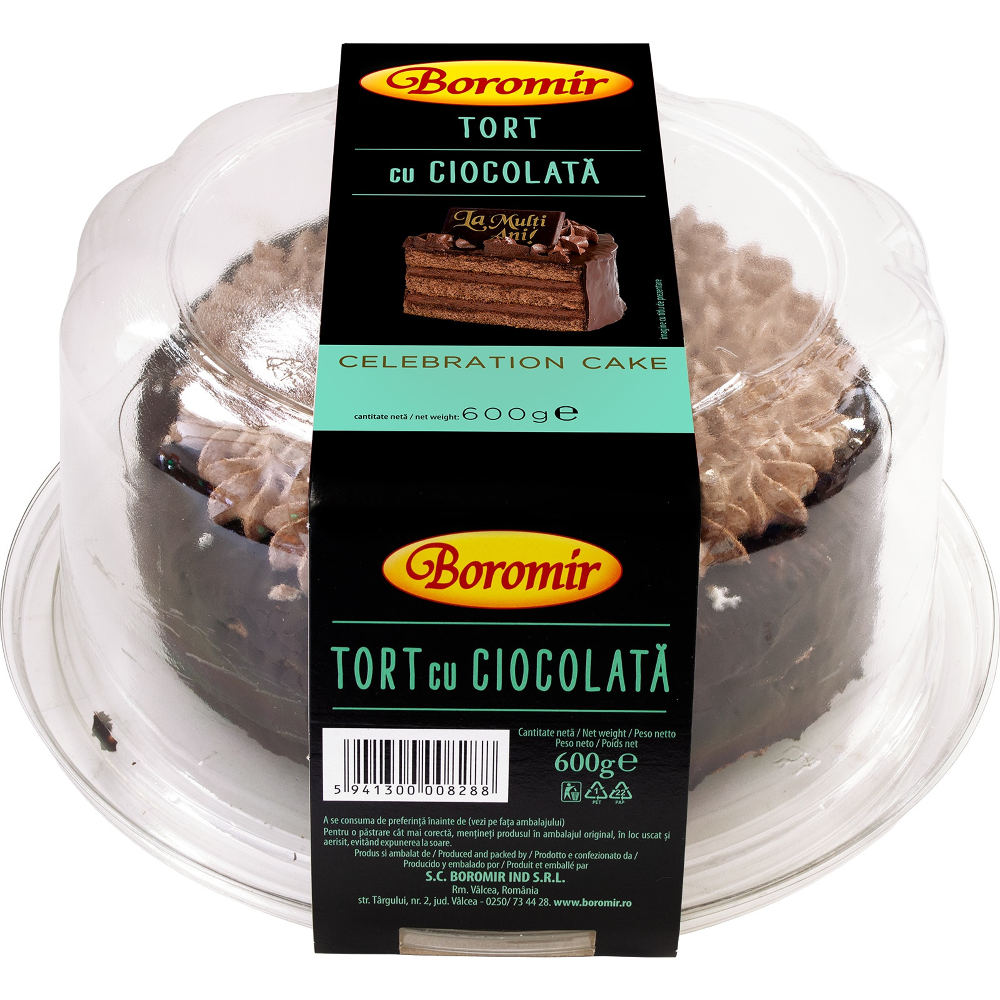 Tort Boromir cu crema de ciocolata 600g