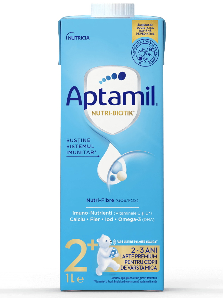 Lapte pentru copii Aptamil Nutri-Biotik Liquid 2+, 1L