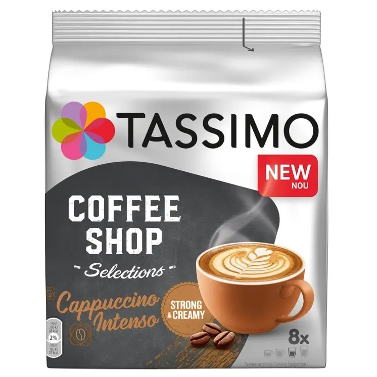 Cafea capsule Tassimo Coffee Shop Cappuccino Intenso 276g