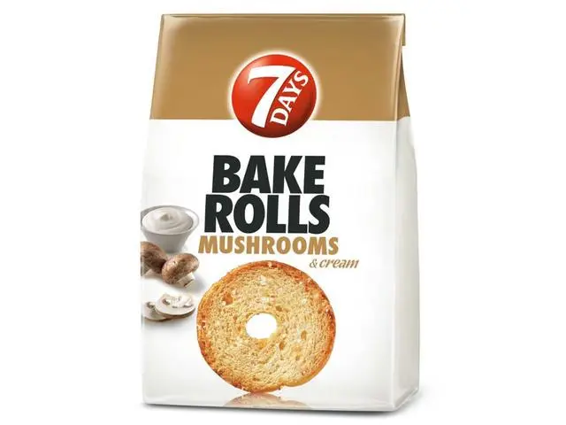 Rondele Bake Rolls cu ciuperci 80g