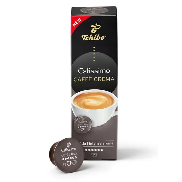 Cafea Tchibo Cafissimo Caff Crema Intense, 10 Capsule, 70 g
