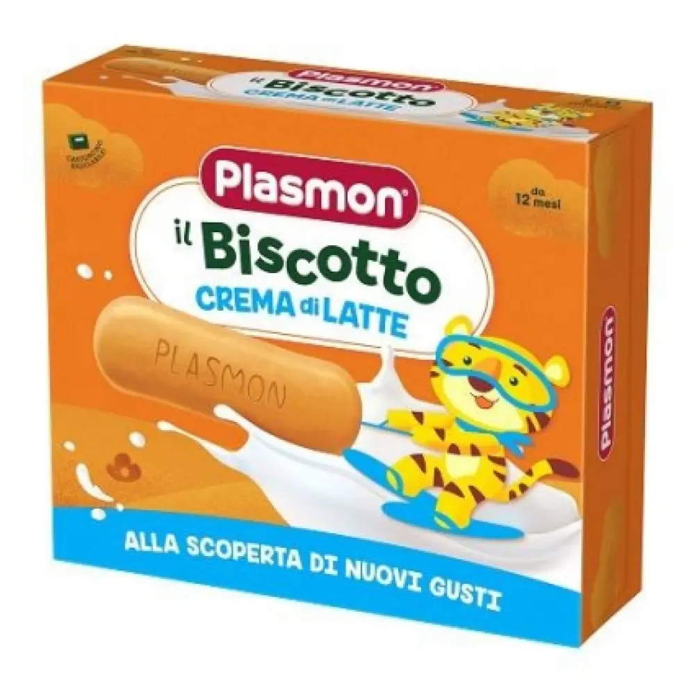 Biscuiti Plasmon cu crema de lapte 320g